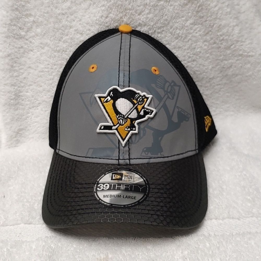 New Era 39Thirty Pittsburgh Penguins Stretchfit Hat - New